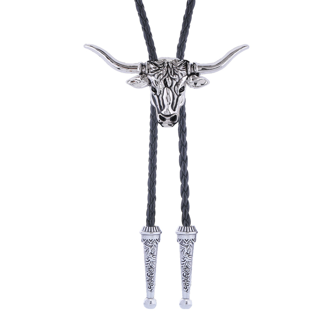 Bolo-Krawatte mit dem Spirit-Motiv des Western Longhorn Bulls - image 7