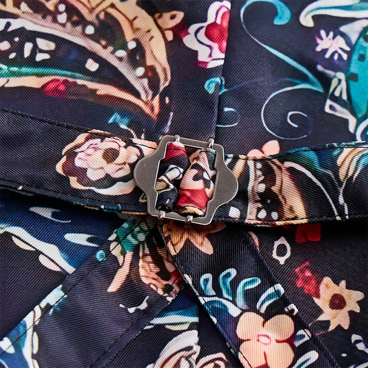 Herren-Anzugweste im Vintage-Stil mit farbenfrohem Paisley-Muster - image 6
