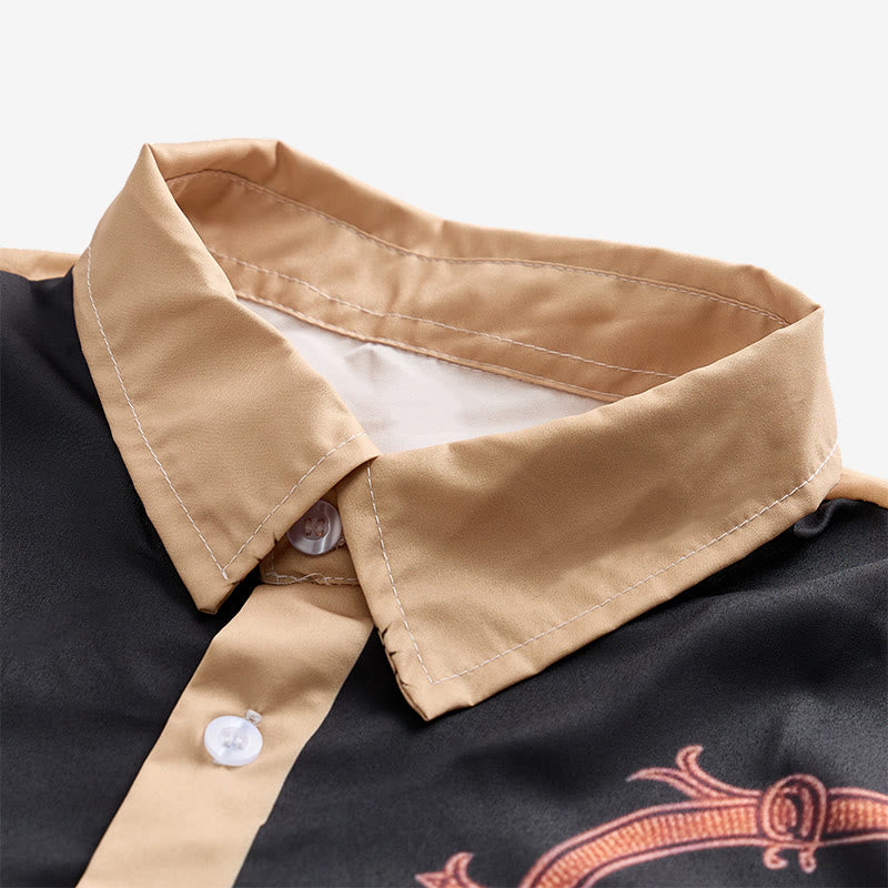 Freizeithemd im Ethno-Western-Cowboy-Stil für Herren - image 4