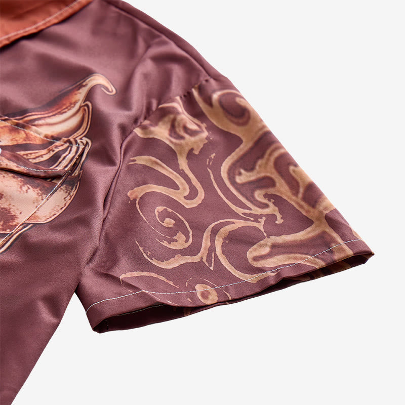 Herren-Westernhemd im Vintage-Stil mit Sattelprint und Used-Look, Streetwear-Look - image 7