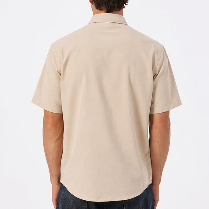 Oversized Utility Workwear Hemd für Herren mit abnehmbarem Riemen - image 2