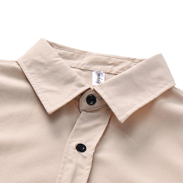 Oversized Utility Workwear Hemd für Herren mit abnehmbarem Riemen - image 4