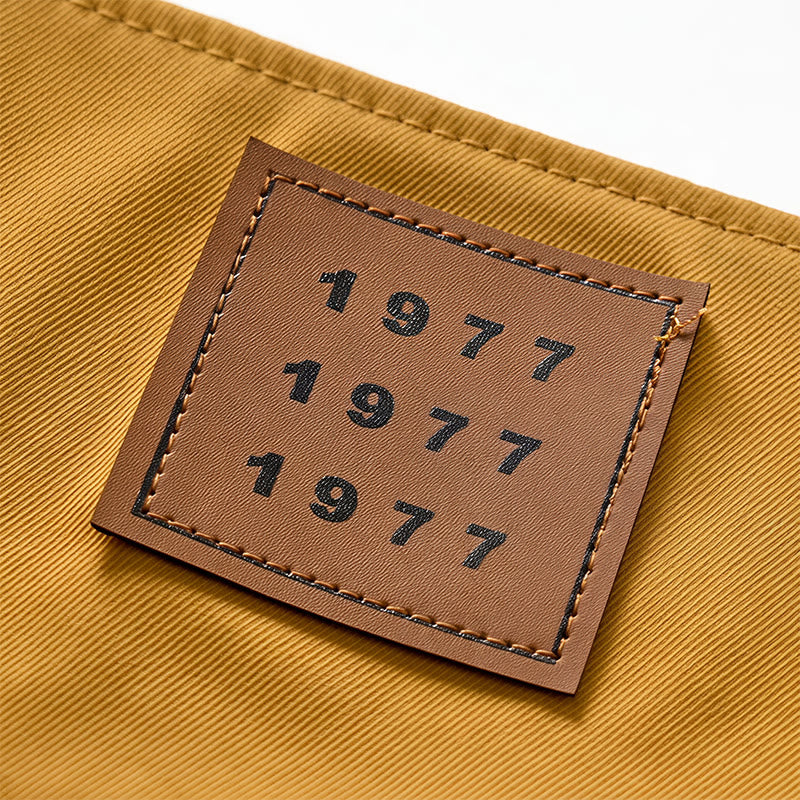 City Boy Herren-Arbeitshemd mit Retro-Label-Aufnäher - image 5
