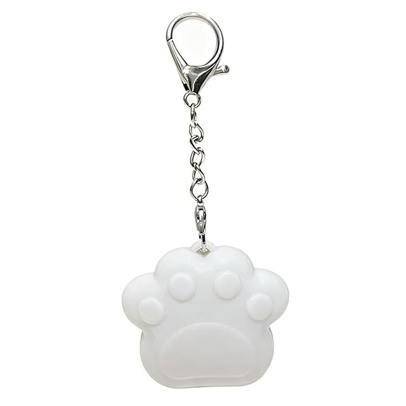 Tragbare LED-Taschenleuchte, wiederaufladbar, Schlüsselanhänger - Weiße Katzenkralle - image 5