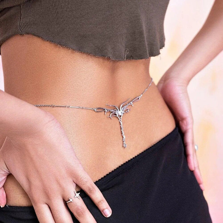 Boho-Strass-Feen-Bauchnabelkette für Damen - image 4