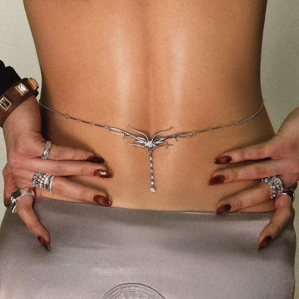 Boho-Strass-Feen-Bauchnabelkette für Damen - image 2