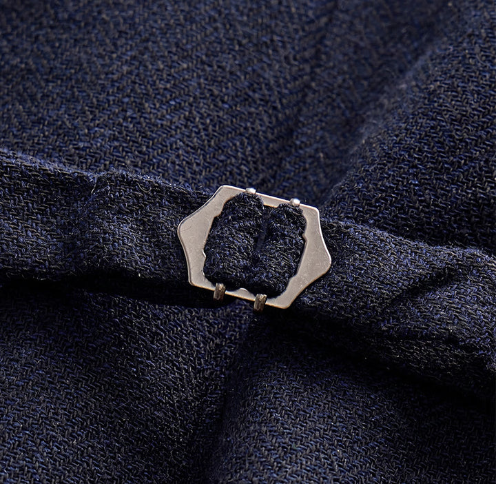 Herren-Anzugweste im amerikanischen Vintage-Stil mit Fischgrätmuster, knitterarm - image 21