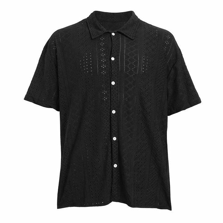 Sportliches Herren-Freizeithemd aus Jacquard-Baumwolle - image 16