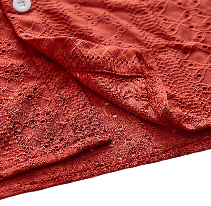 Sportliches Herren-Freizeithemd aus Jacquard-Baumwolle - image 11