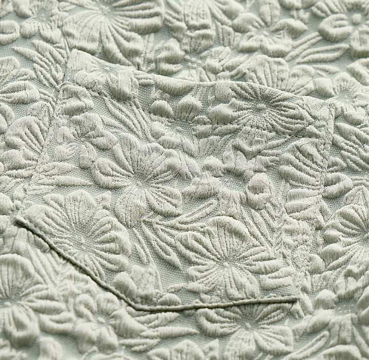 Herrenhemd aus strukturierter Baumwolle mit Blumenmuster – perfekt für Urlaub, Sommer und Alltag. - image 8