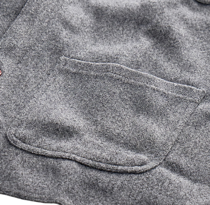 Klassische Herren-Anzugweste aus Wollmischung mit 4 Taschen - image 8