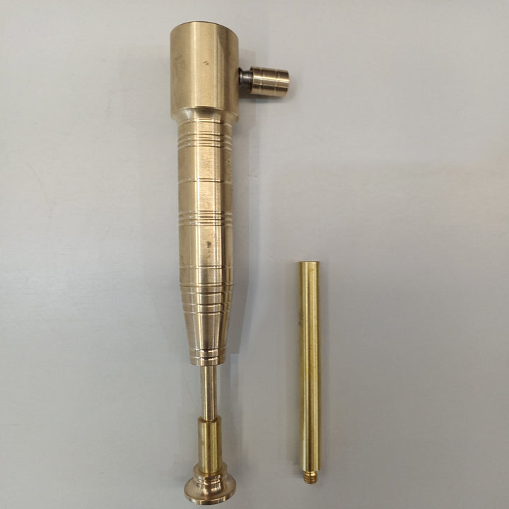 Vintage Messing-Feuerzeug, nachfüllbar, langer Griff - Bronze - image 12