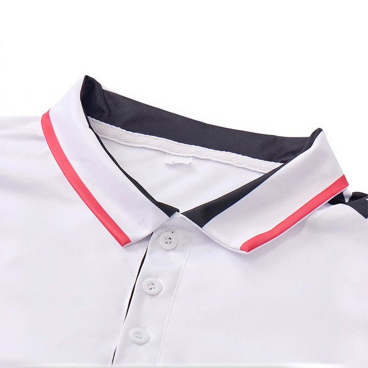 Poloshirt für Herren mit patriotischem Sternenprint und Flaggenmotiv - image 4
