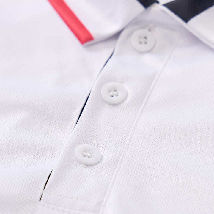 Poloshirt für Herren mit patriotischem Sternenprint und Flaggenmotiv - image 5