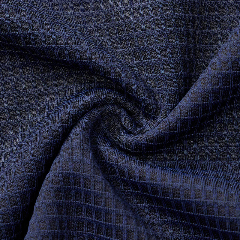 Poloshirt für Herren mit Waffelstruktur und Reißverschlussdetails - image 9