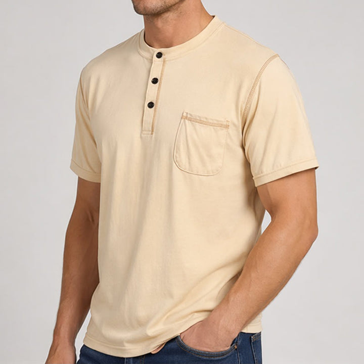 Poloshirt im Heritage-Stil mit Kontrastbesatz - image 3
