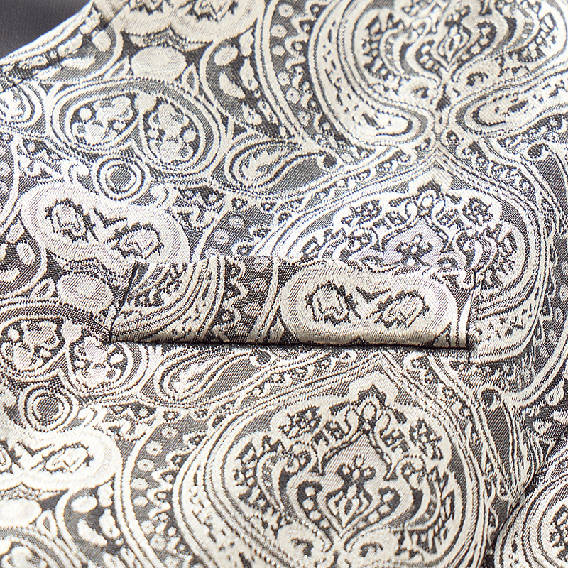 Herren-Anzugweste im Vintage-Gothic-Paisley-Muster für alle Jahreszeiten - image 10