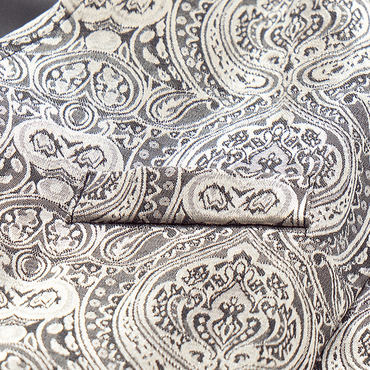 Herren-Anzugweste im Vintage-Gothic-Paisley-Muster für alle Jahreszeiten - image 10
