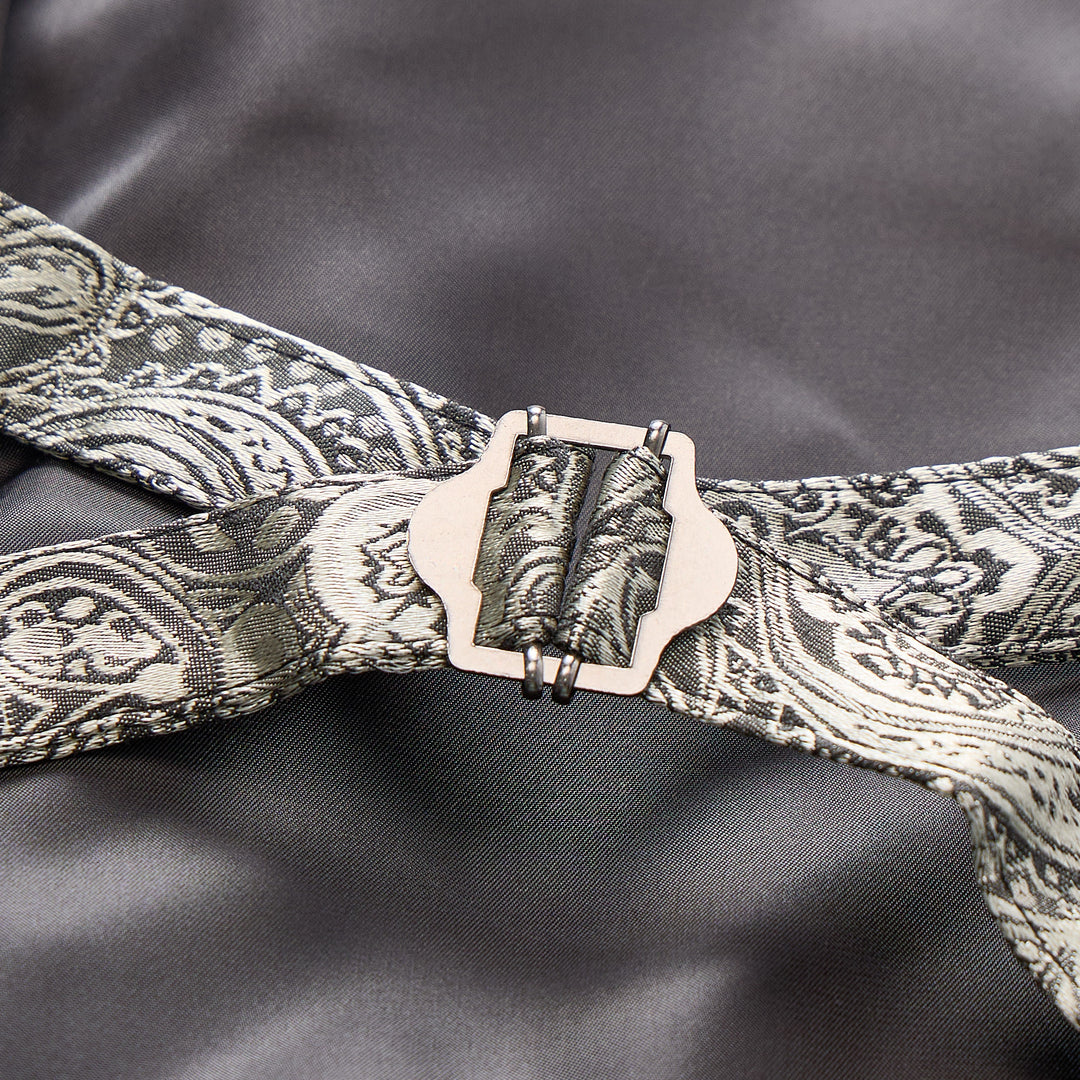 Herren-Anzugweste im Vintage-Gothic-Paisley-Muster für alle Jahreszeiten - image 11