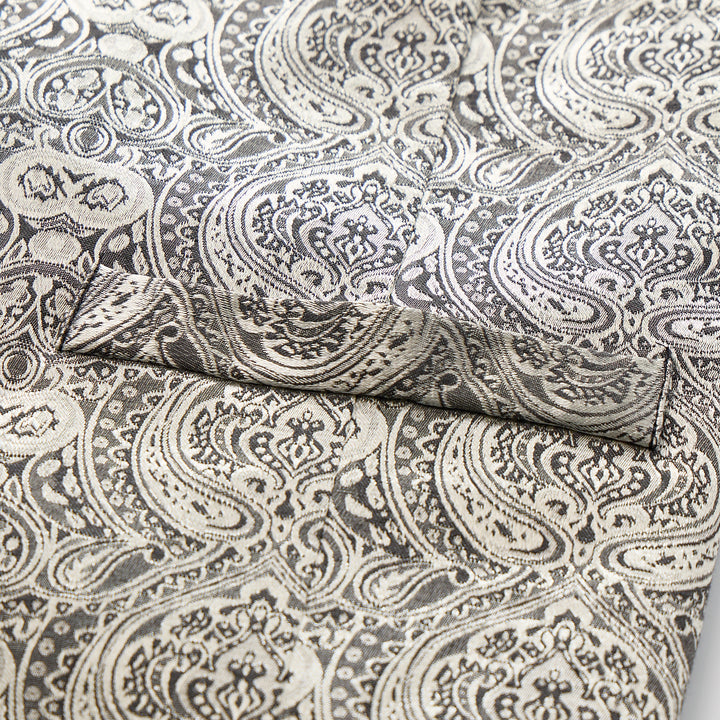 Herren-Anzugweste im Vintage-Gothic-Paisley-Muster für alle Jahreszeiten - image 9