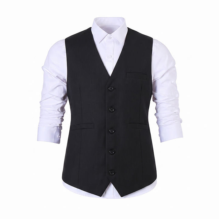 Mehrfarbige Herren-Anzugweste für Frühling und Herbst, ideal für Business und Alltag. - image 19