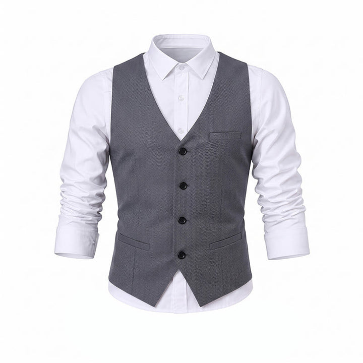 Ganzjahres-Arbeitsweste für Herren, geeignet für Alltag, Hochzeit, Bankett und Anzug. - image 15