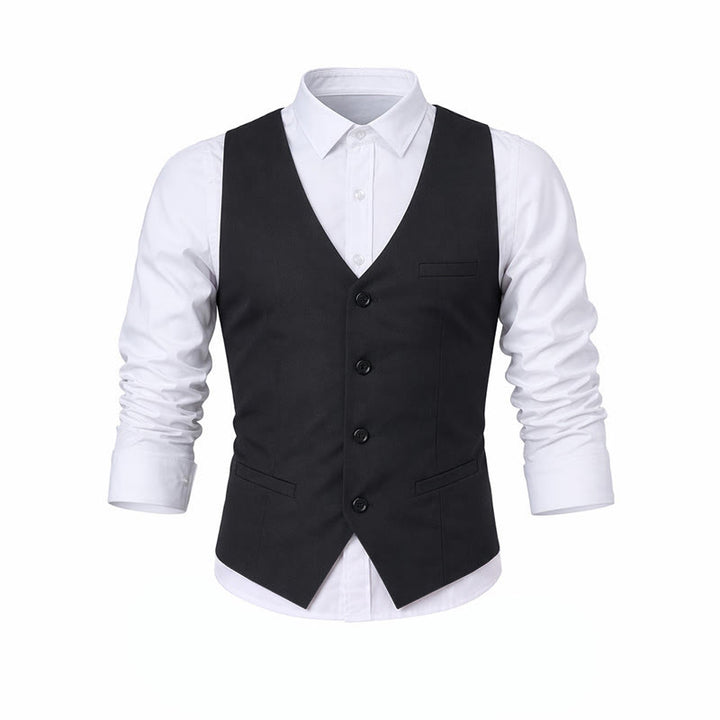 Ganzjahres-Arbeitsweste für Herren, geeignet für Alltag, Hochzeit, Bankett und Anzug. - image 12