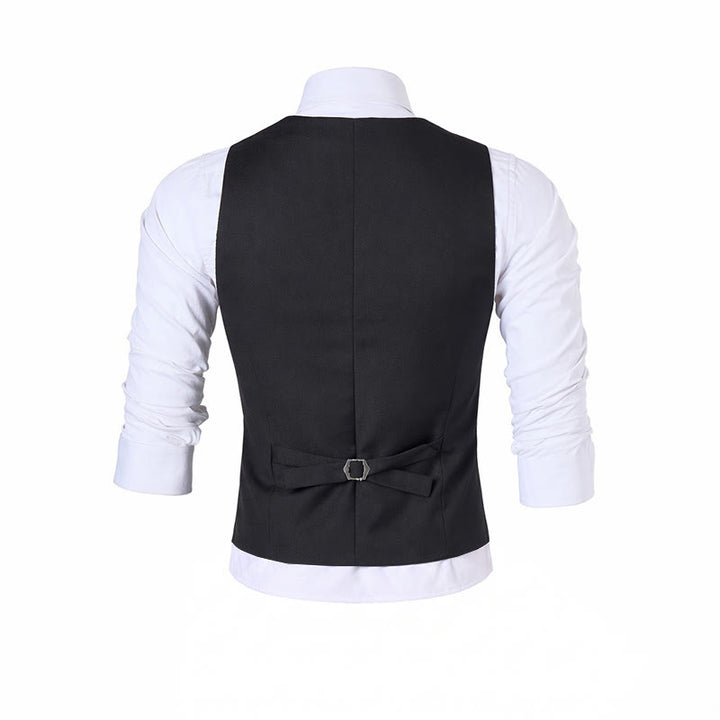 Ganzjahres-Arbeitsweste für Herren, geeignet für Alltag, Hochzeit, Bankett und Anzug. - image 13