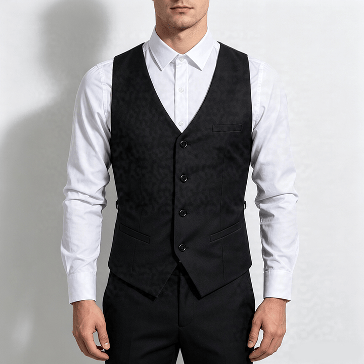 Ganzjahres-Arbeitsweste für Herren, geeignet für Alltag, Hochzeit, Bankett und Anzug. - image 1
