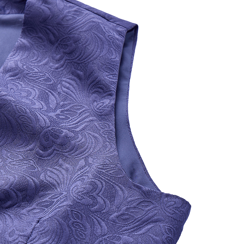 Herren-Weste mit Jacquard-Muster für lässige Halloween-Partys - image 12