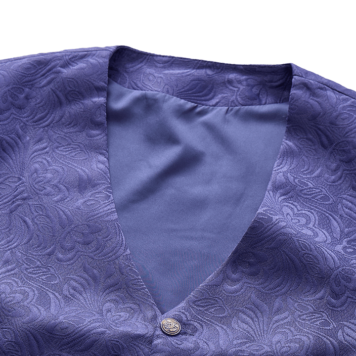 Herren-Weste mit Jacquard-Muster für lässige Halloween-Partys - image 9