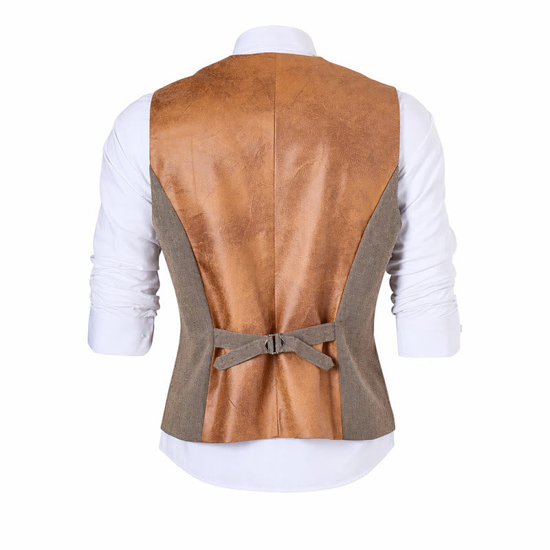 Herren-Anzugweste im Vintage-Stil mit Struktur für alle Jahreszeiten - image 12