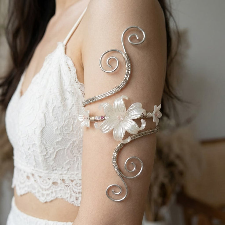 Ätherisches Armband mit Perlenknospen und kunstvollen Wirbeln - Stil Nr. 12 - image 21
