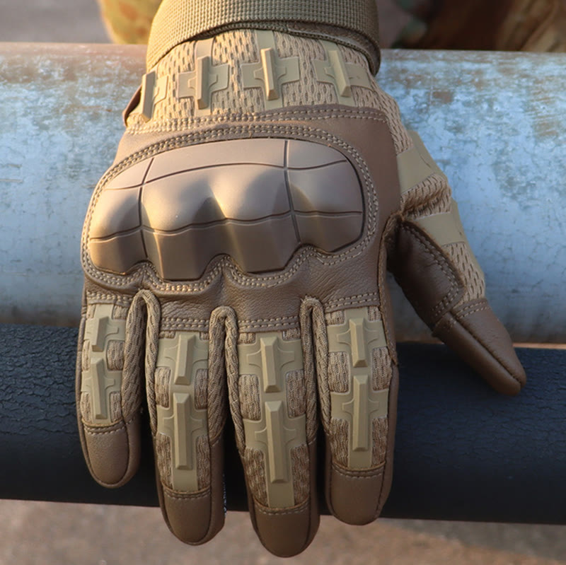 Stoßfeste taktische Outdoor-Handschuhe mit Knöchelschutz - image 5
