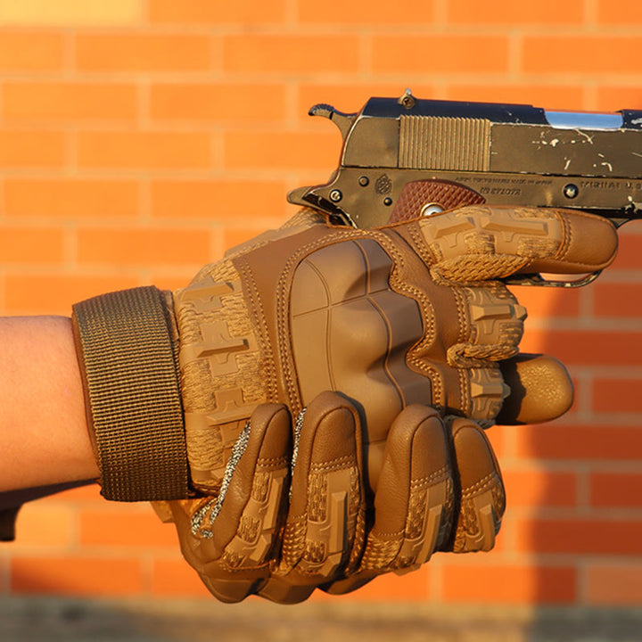 Stoßfeste taktische Outdoor-Handschuhe mit Knöchelschutz - image 7