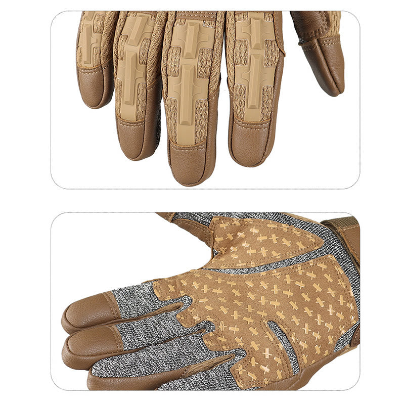 Stoßfeste taktische Outdoor-Handschuhe mit Knöchelschutz - image 10