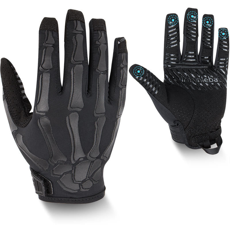 Skelettartige, leichte, elastische Sommer-Motorrad-Taktikhandschuhe - image 9