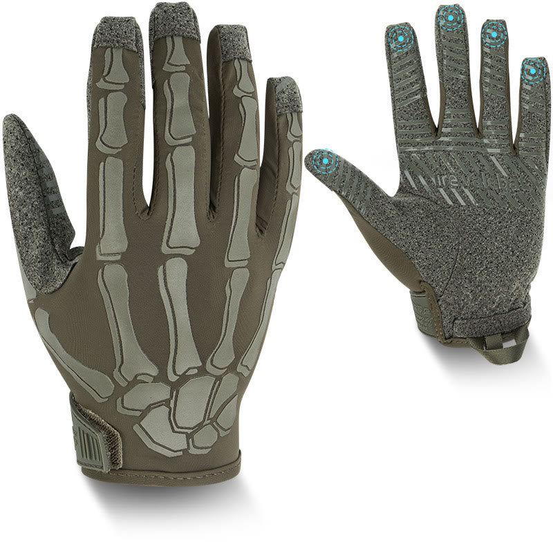 Skelettartige, leichte, elastische Sommer-Motorrad-Taktikhandschuhe - image 6