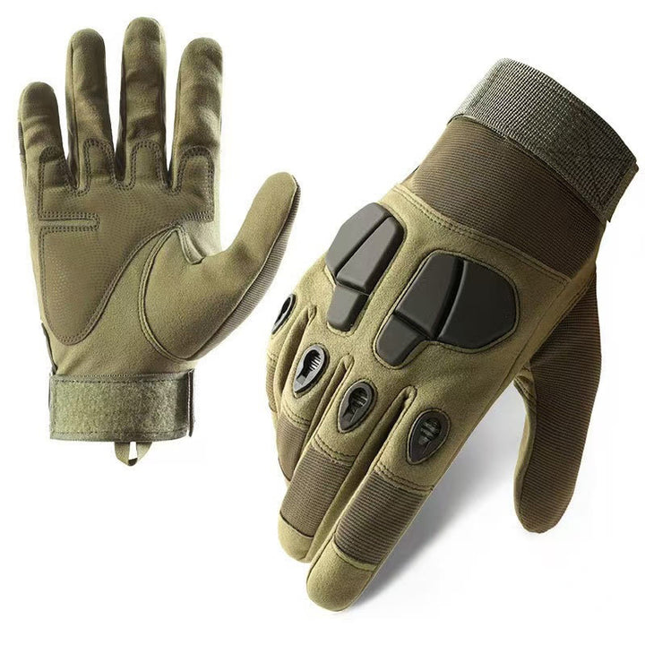 Schutzhandschuhe mit zwei harten Knöcheln - Armeegrün - XL - image 2