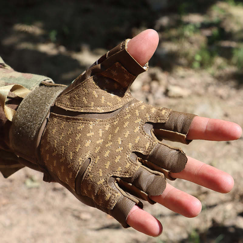 Outdoor-Handschuhe mit harten Knöcheln, fingerlos, für Armee und Militär, - image 5