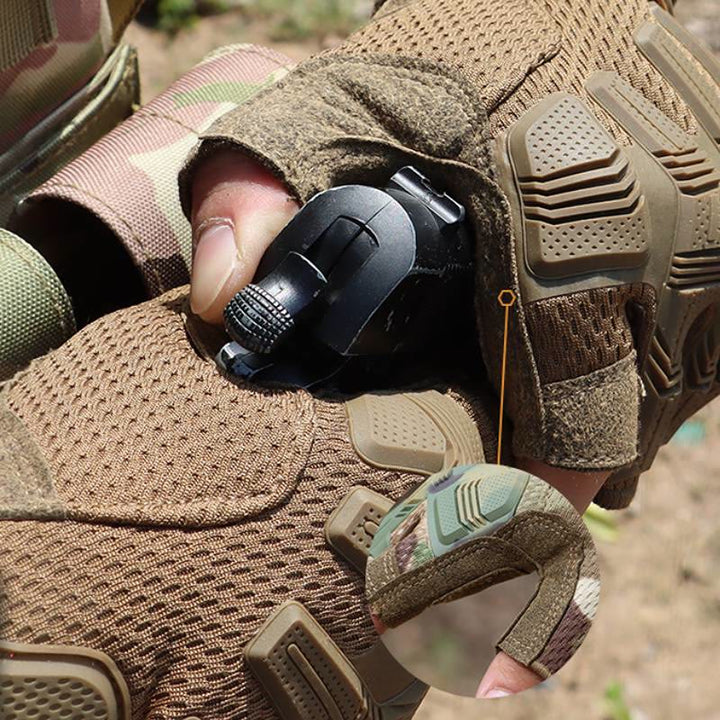 Taktische Mechaniker-Halbfingerhandschuhe, rutschfest und atmungsaktiv - image 4