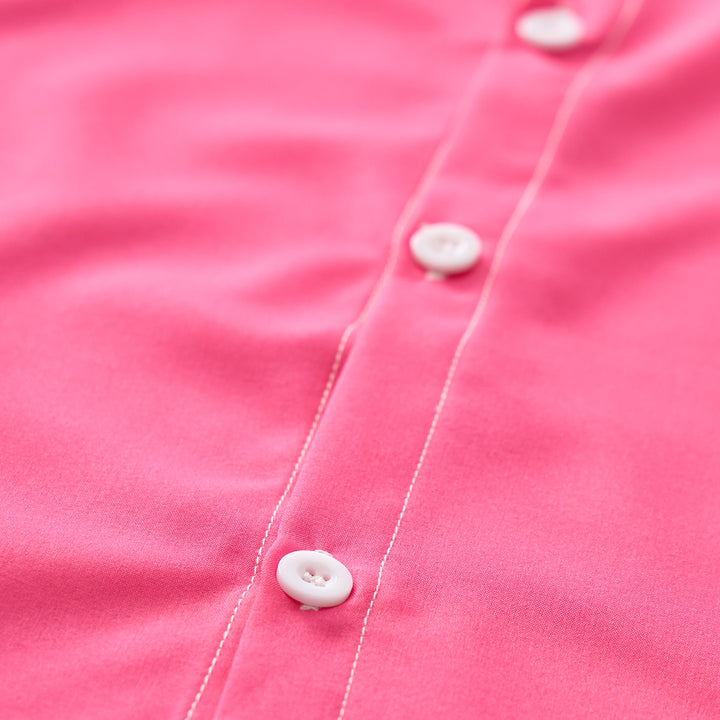 Westernhemd mit pink-gelbem Kaktus-Joch - image 6