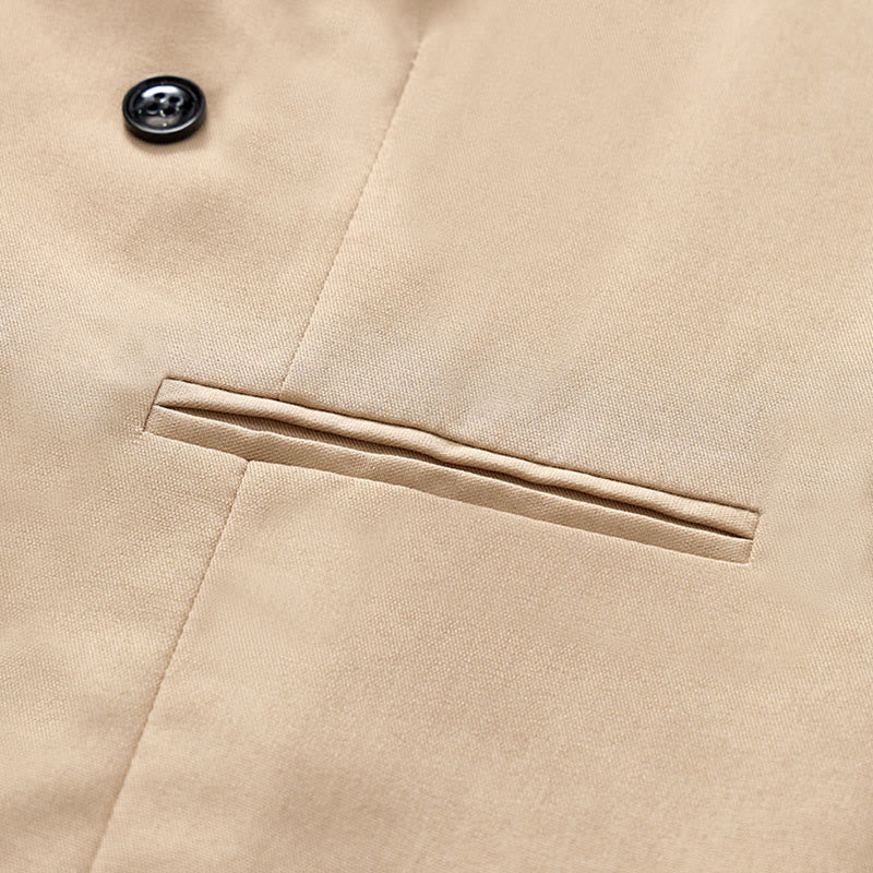 Moderne Herren-Cowboyweste, zweireihiger Anzug mit Brosche - image 7