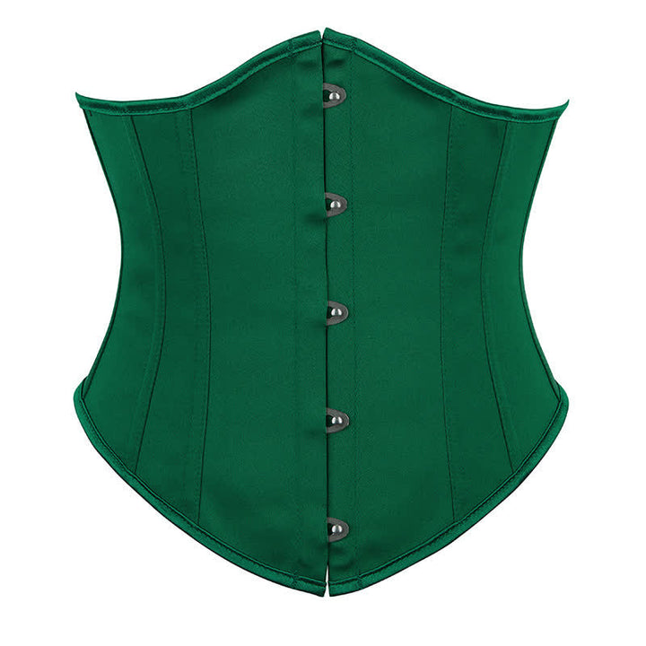 Steampunk-Unterbrustkorsett für Damen für Kleider - Grün - 2XL - image 4