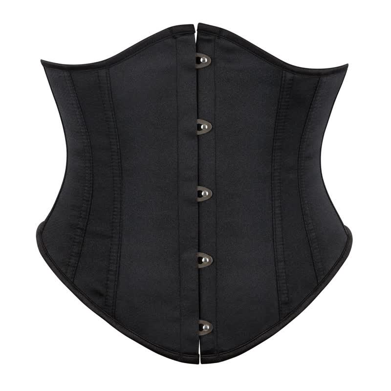Steampunk-Unterbrustkorsett für Damen für Kleider - Schwarz - 2XL - image 1
