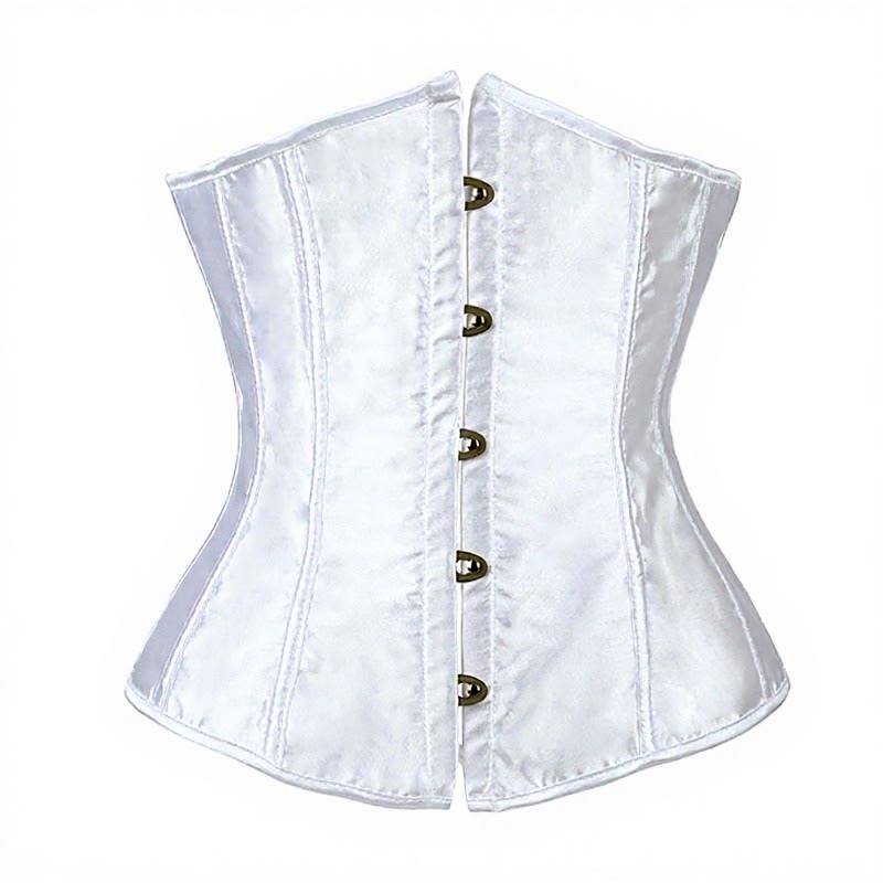 Western Cowgirl Satin-Korsett mit Stahlstäben, Taillenformer - image 3