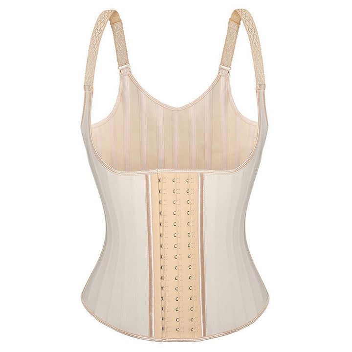 Latex-Formweste für Damen nach der Geburt mit 25 Stahlstäben - Nackt - 6XL - image 7