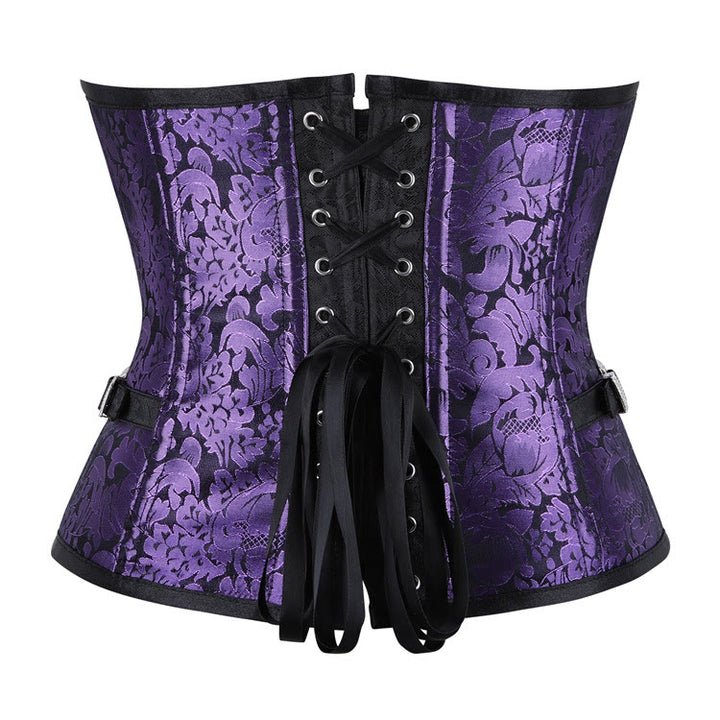 Gothic-Jacquard-Korsett für Damen, Taillenformer, Figurformer - image 5