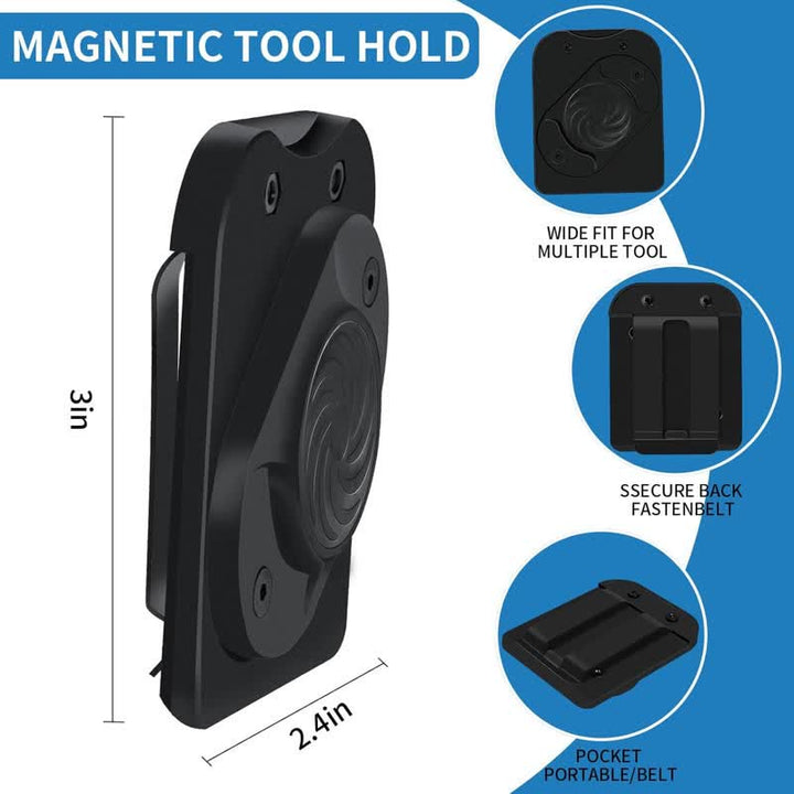 Hochleistungs-Magnet-Werkzeughalterclip für Elektriker und Mechaniker - image 5