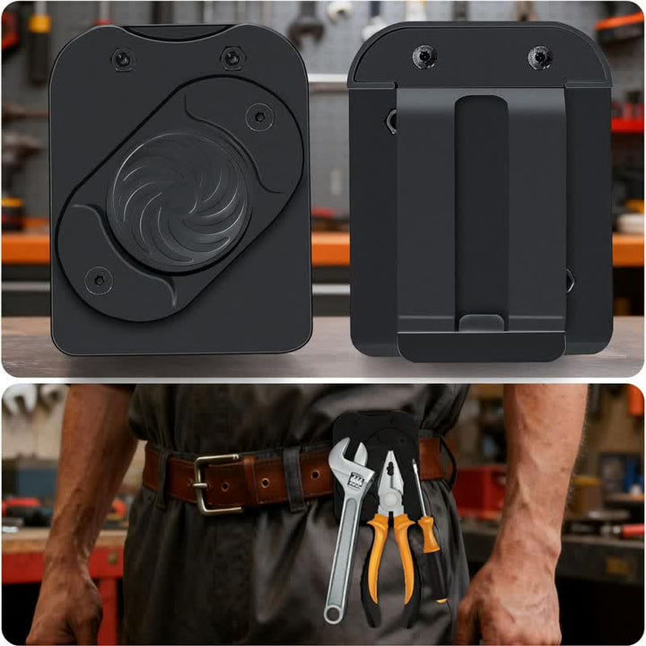 Hochleistungs-Magnet-Werkzeughalterclip für Elektriker und Mechaniker - Schwarz - image 0